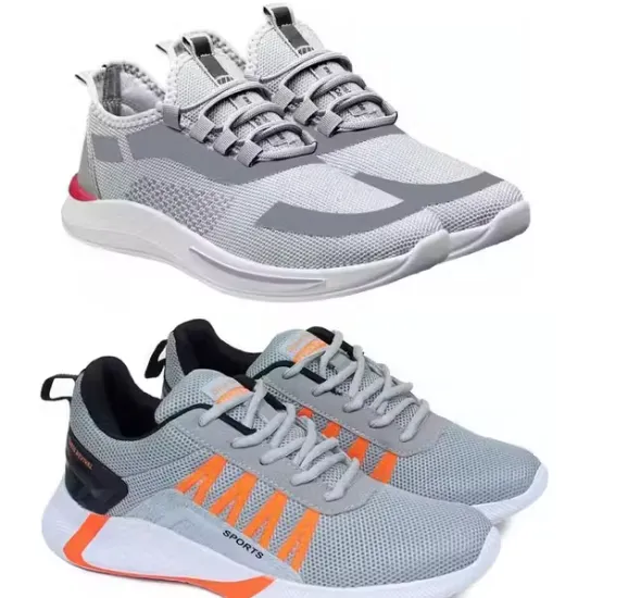 Exclusive Range of Stylish Comfortable Sports Running Shoes For Men (Pack Of 2) (6)
