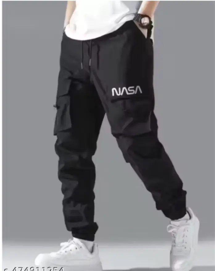 laycra Pant for Boys Gym Wear Running Tracking Casual Wear Trackpants for Men Joggers for Boys Ns Fabric Stylish (S)