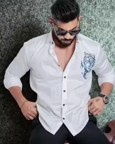 Men's Premium Printed Designer Shirts | Slim Fit | Casual & Party Wear (​)